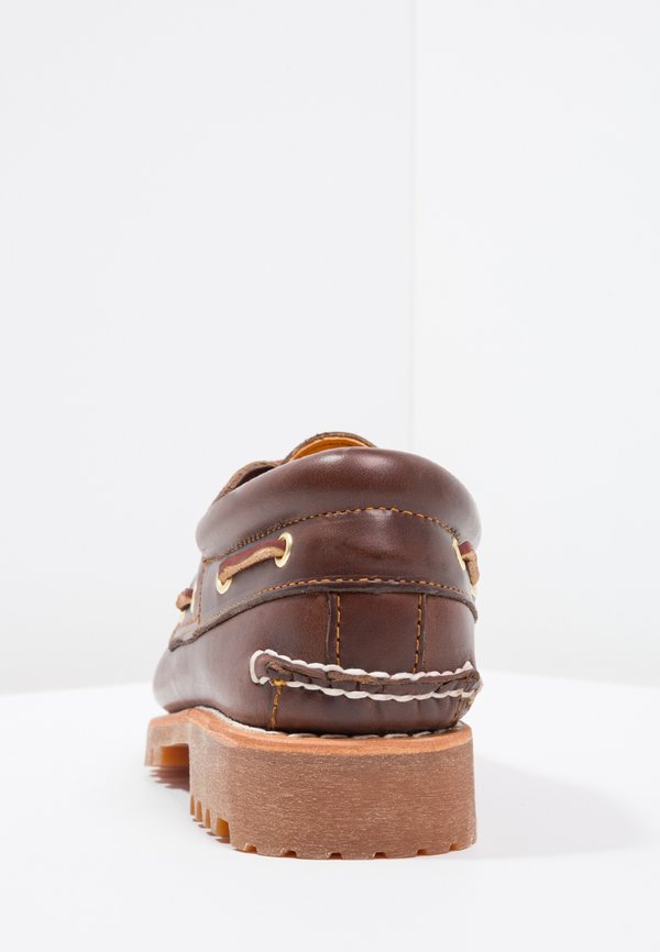 AUTHENTICS 3 EYE CLASSIC - Boat shoes - braun4