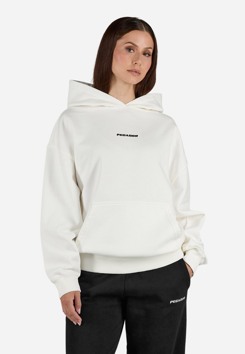 Pegador CLARITA - Felpa - washed warm white/black