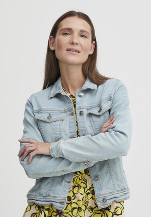 BYPULLY - Džinsa auduma jaka - ligth blue denim