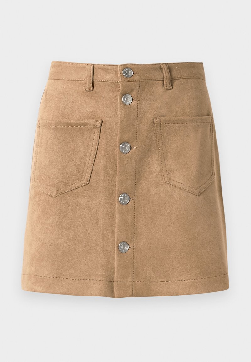 Only Minirok lichtbruin Only Minirok lichtbruin