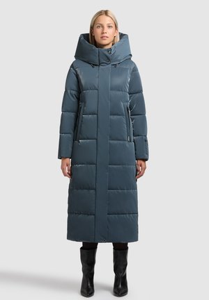 SOULANI5 SHINY - Wintermantel - dim blue