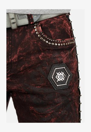 Cipo & Baxx, Jeans Shorts - bordeaux