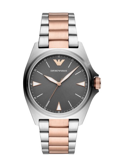Emporio Armani Uhr - silver-coloured/rose