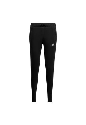 adidas Sportswear ESSENTIALS 3-STRIPES - Tracksuit bottoms - black