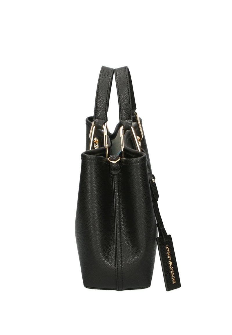 Emporio Armani SHOPPING Handtasche black/silberfarben
