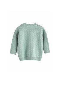 Next TEXTURED SET REGULAR FIT - Nohavice - mineral blue
