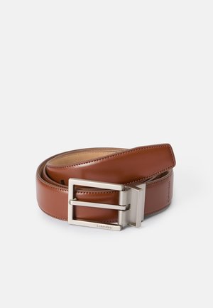 Calvin Klein CLASSIC SQUARE - Gürtel - cognac
