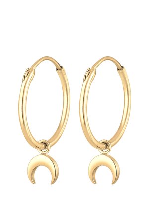 Elli HALF MOON HOOPS - Oorbellen - gold-coloured