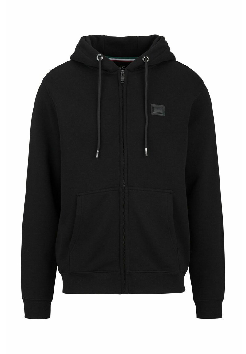 19V69 Italia TOM - Sweater met rits - black/zwart - Zalando.nl