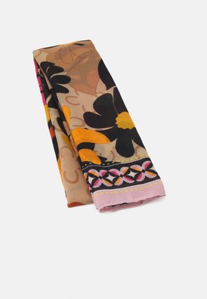 LOGO FLOWERS  - Sciarpa - camel medium