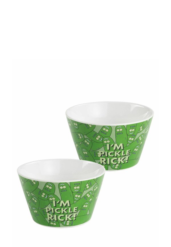 IM PICKLE RICK GURKE - Kinderschüssel - grün