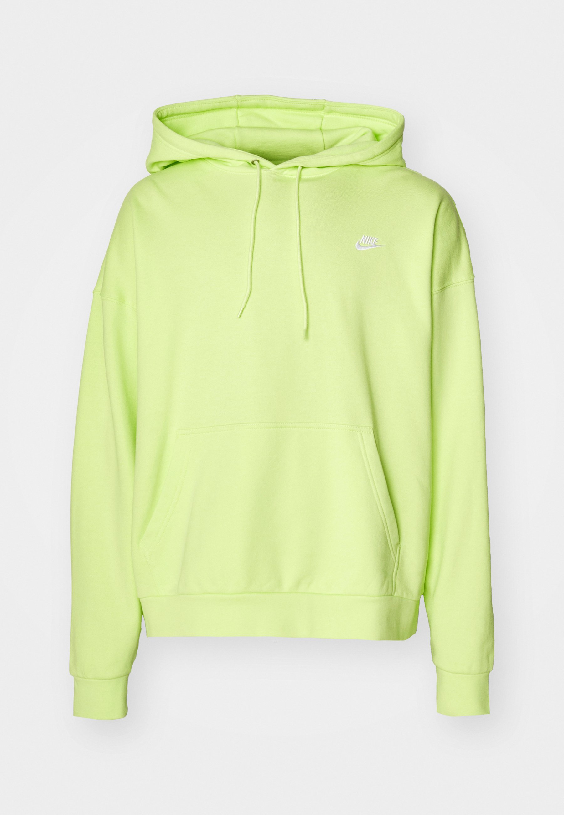 Nike Sportswear CLUB OVERSIZED - Hoodie - light lemon twist