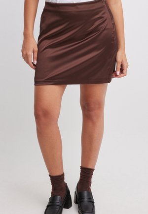 NA-KD Mini skirts  - dark brown