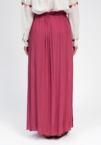 AN'GE ROMELIE - Jupe longue - rose