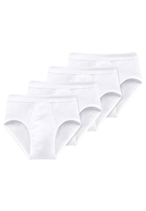 Schiesser 4ER PACK COTTON ESSENTIALS FEIN - Slip - weiß