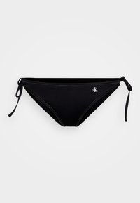 SIDE TIE - Bikini bottoms - black
