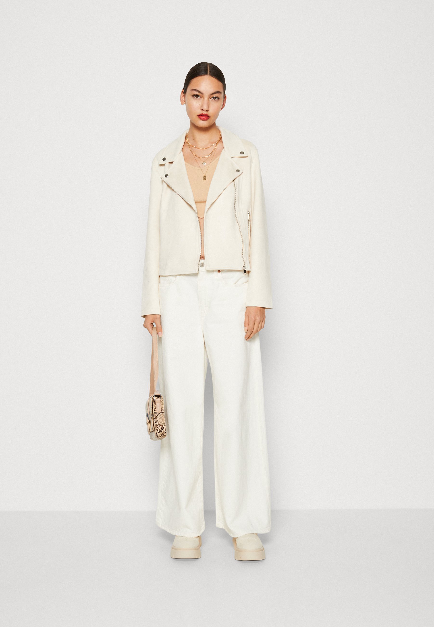 Giacca VERO MODA VMJOSE - Donna, Poliestere/elastan, Maniche Lunghe, Colletto Biker - Foto 6