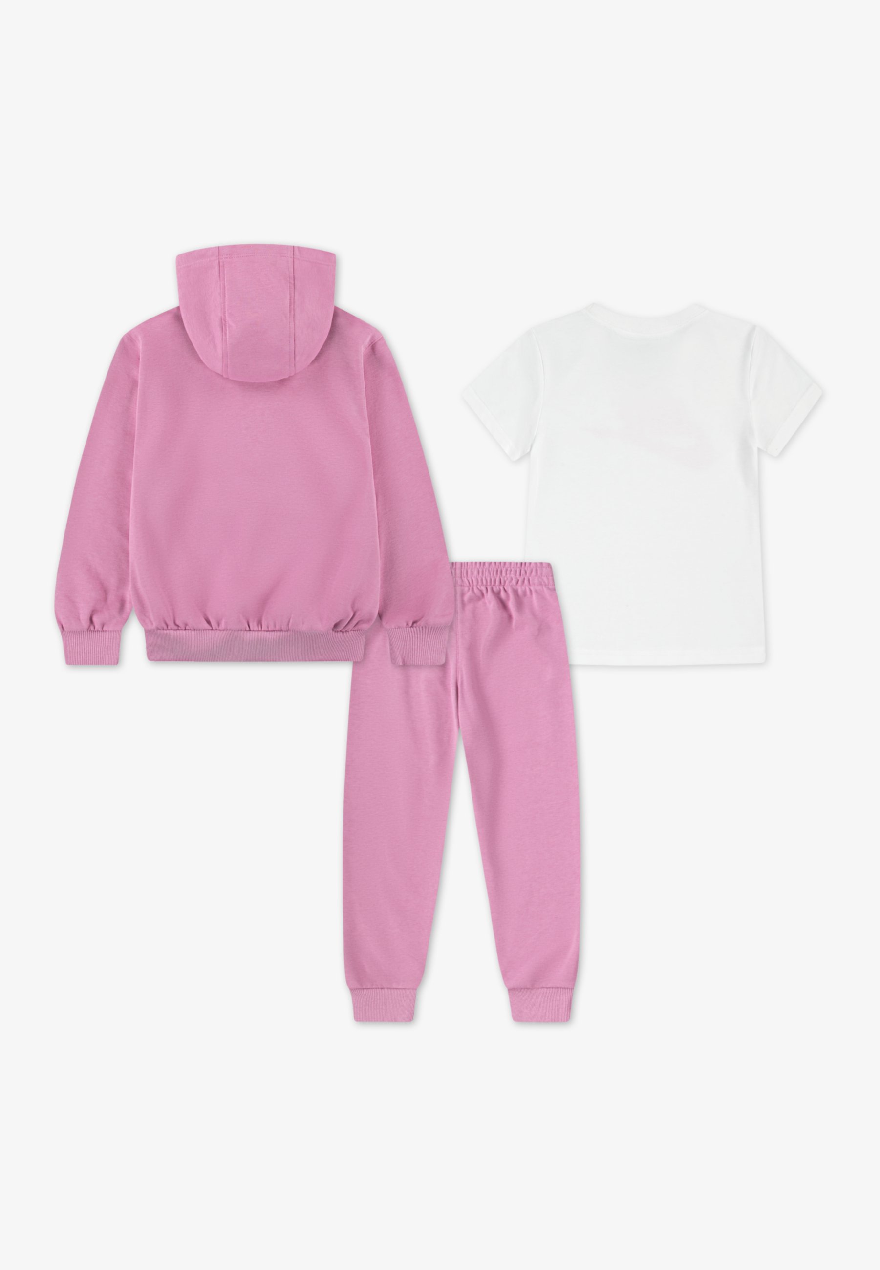 nike sportswear club fleece zip hoodie & pants set