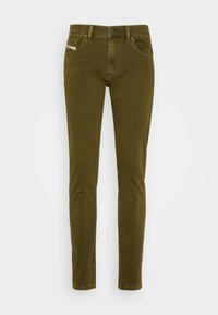 STRUKT - Slim fit jeans - green/brown