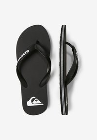 Quiksilver MOLOKAI - Tongs - black/white