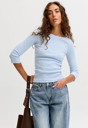 JJXX, JXFIFI STR 3/4 BOATNECK TOP JRS NOOS - Блуза с дълги ръкави - Blue