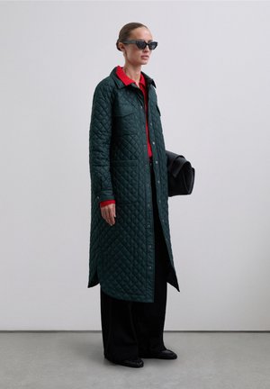LONGPUFFER - Abrigo de invierno - dark green