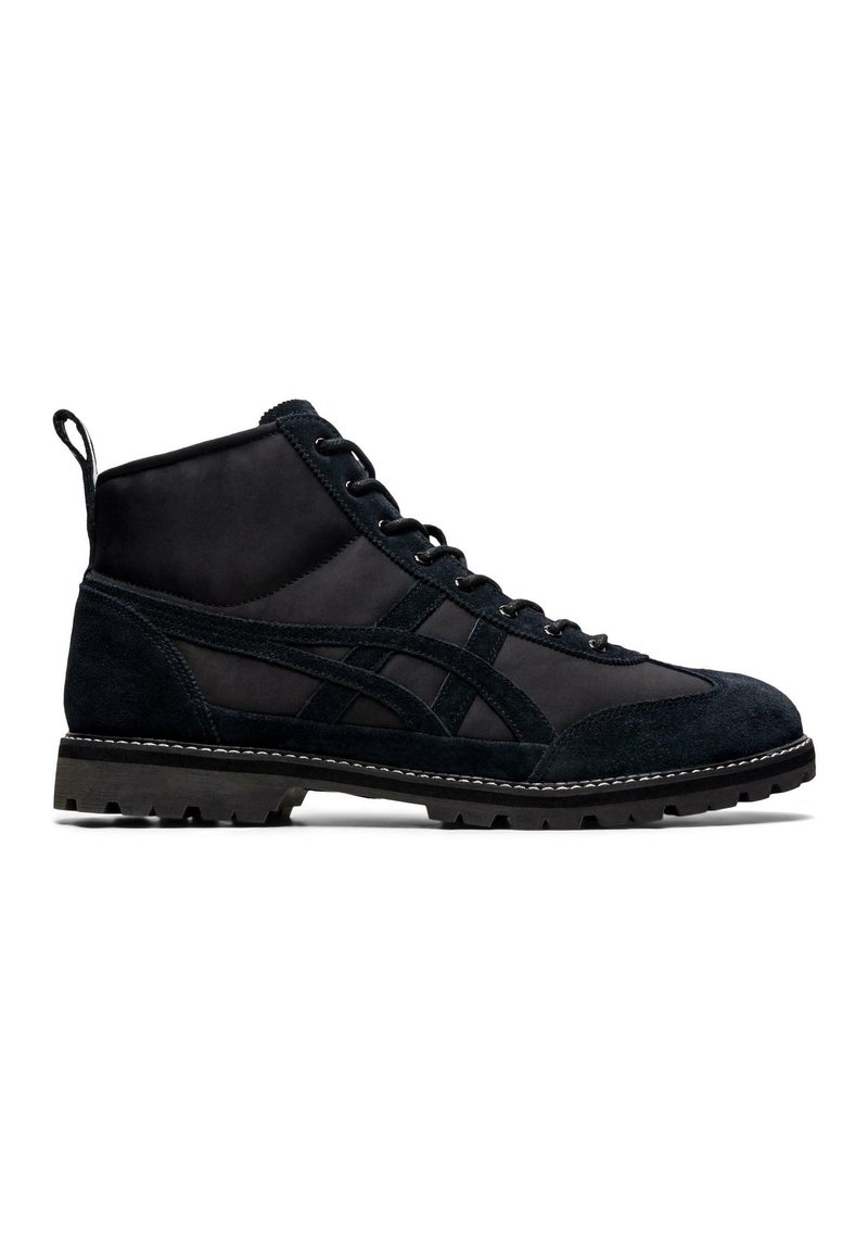 Onitsuka Tiger MEXICO RINKAN - Ankle boots - black black/black - Zalando.ie