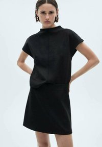 Mango Gonna a campana - black