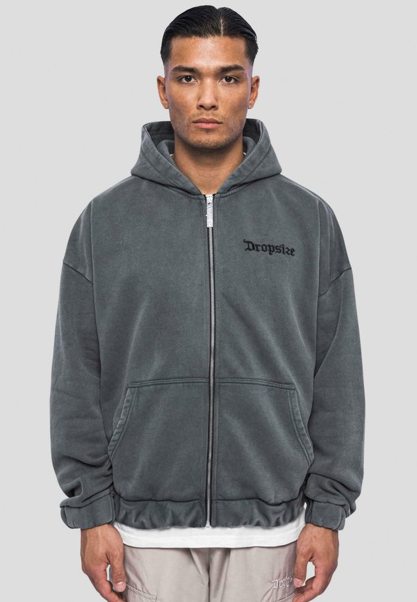 SUPER HEAVY BLANK ZIP - Sweatjacke