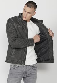 Koroshi Jachetă din denim - black