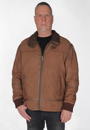 JCC Læderjakker - dunkelbraun