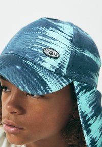 Next LEGIONNAIRE - Cap - teal blue print