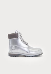 Timberland VENEDA CARTER 6 INCH BOOT - Μποτάκια με κορδόνια - silver-coloured
