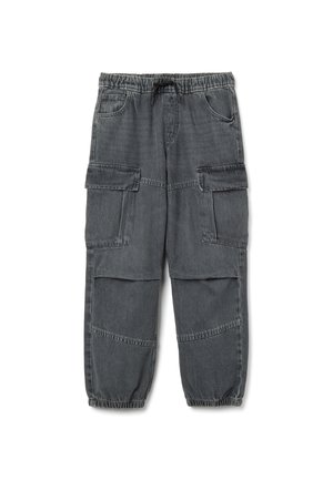 JOGGERS RELAXED FIT - Pantaloni cargo - ash grey