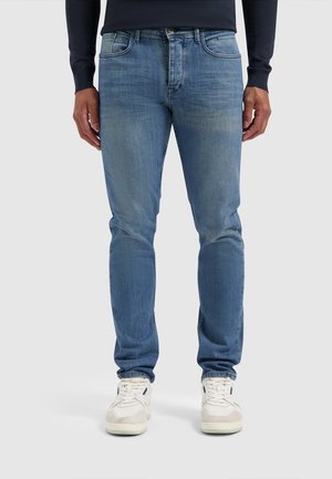 Slim fit jeans - denim mid blue