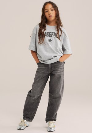 WE Fashion, WE FASHION - T-shirt print - blended light grey