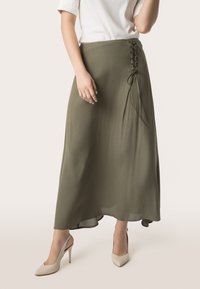 Maxi sukně - khaki