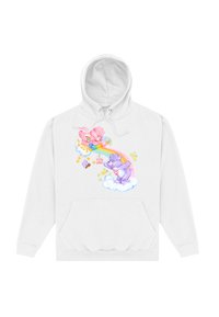 Care Bears Maglietta Donna Cheer Bear And Share Bear Unrolling A Rainbow – Ufficiale - 3