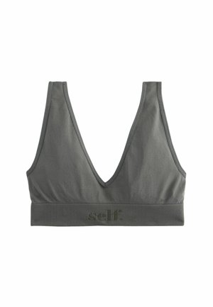 SELF SEAMFREE   - REGULAR FIT - Formujúca podprsenka - charcoal grey