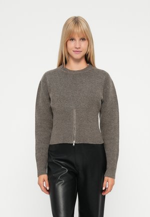 NMSLOAN O NECK - Jersey de punto - morel