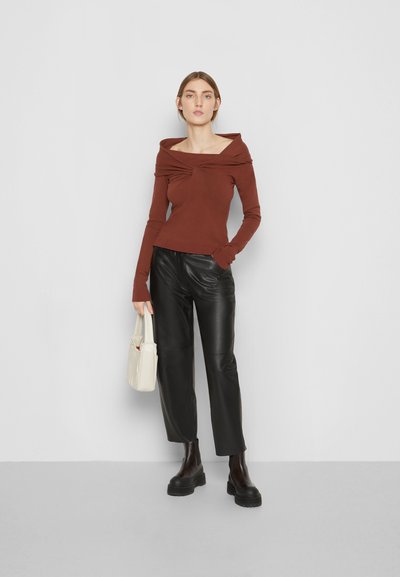 Philosophy di Lorenzo Serafini Camisola - brown