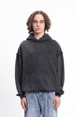 DOT BLACK  UNISEX - Sweatshirt - black washed