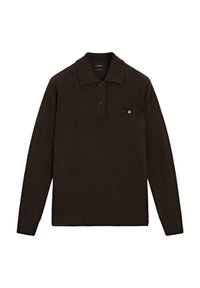 Geselecteerd, mottled dark brown