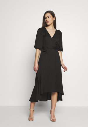 WRAP DRESS - Vapaa-ajan mekko - black