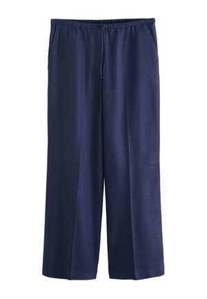 Next, TALL FIT - RICH TIE WAIST WIDE LEG  - Broek - navy