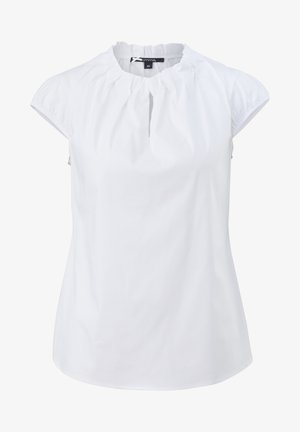 comma, KURZARM - Blouse - weiß