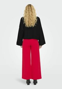 JDY JDYRUE LIFE L/S BOAT NECK PULL  NOOS - Strikkegenser - black