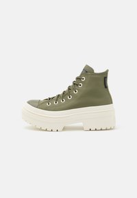 Converse CHUCK TAYLOR ALL STAR LUGGED HEEL PLATFORM WATERPROOF - Zapatillas altas - khaki
