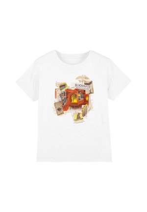 Cotton Soul, HARRY POTTER HOGWARTS LOCATION UNISEX - Print T-shirt - white