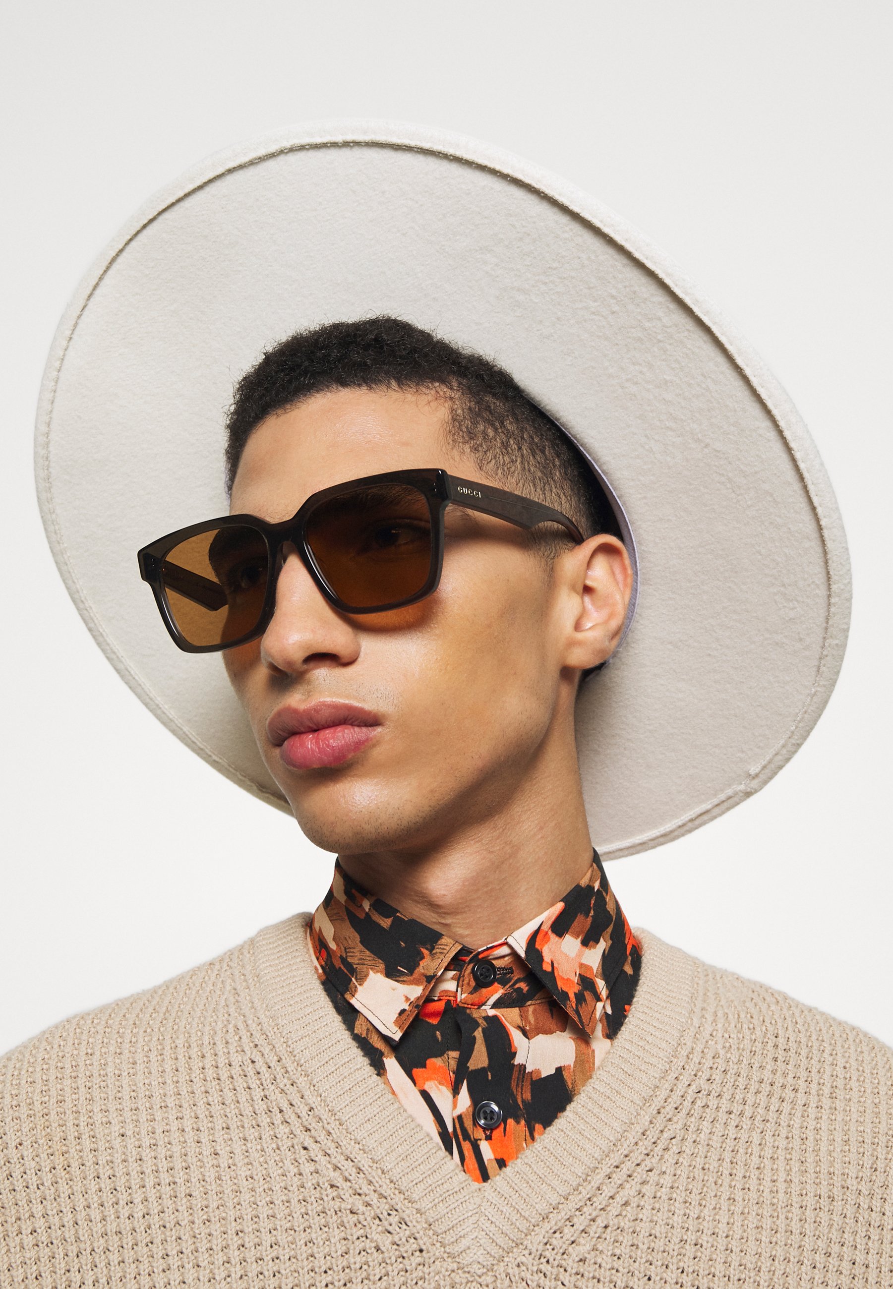 Gucci UNISEX - Occhiali da sole - brown/marrone - Zalando.it